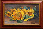 Obrazy - Zátiší se slunečnicemi