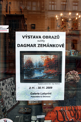 Výstavy obrazů - Před výstavou II